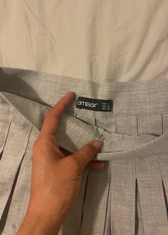 Pileli etek ambar marka - Görsel 2