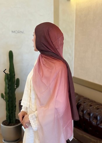 Glow Degrade Desen Aya Şal