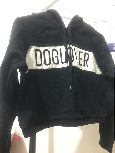 Diğer Siyah crop sweatshirt
