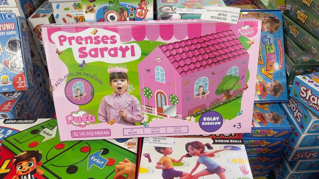 Pembe prenses sarayı çadır - Görsel 2