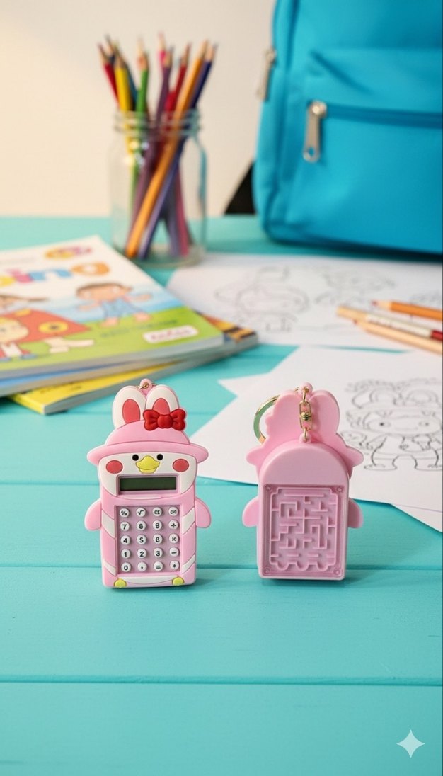 Renkli Dinozor Fermuarlı Anahtarlık - Görsel 5