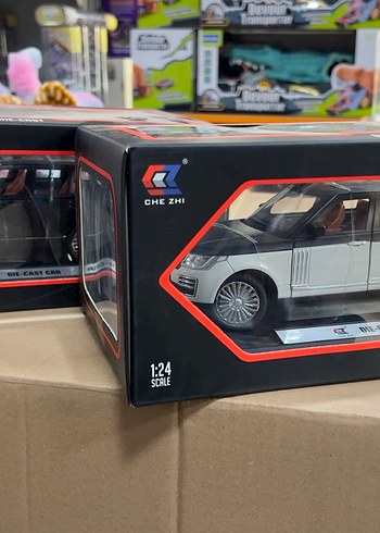 Gri Die-Cast Oyuncak Araba - Görsel 2