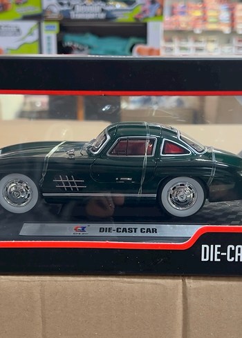 Gri Die-Cast Oyuncak Araba - Görsel 4