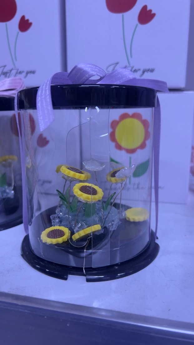 Sarı Mini papatya  Dekoratif Seti - Görsel 2