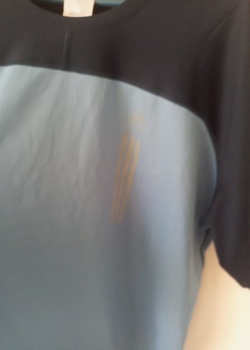 Mavi Gri  Kısa Kollu Orjinal Adidas - Görsel 7