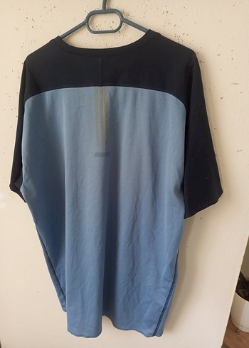 Mavi Gri  Kısa Kollu Orjinal Adidas - Görsel 4