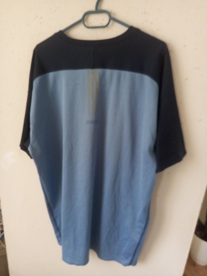 Mavi Gri  Kısa Kollu Orjinal Adidas - Görsel 2