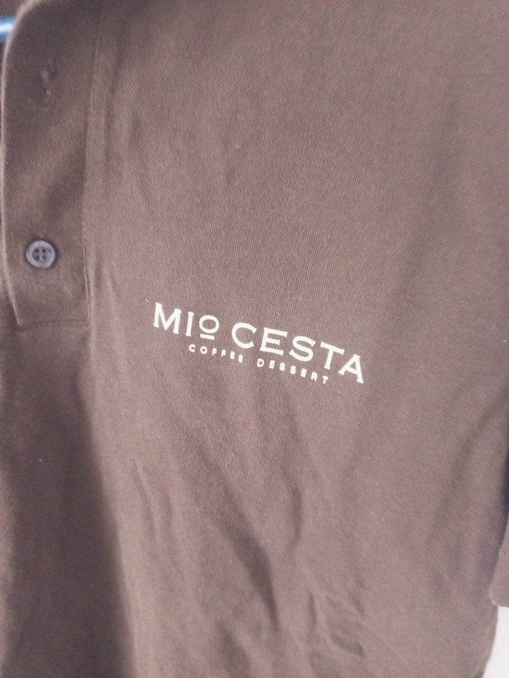 Erkek Kahverengi Düğmeli Polo Tişört - Görsel 5