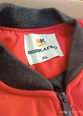 xl Beden kırmızı Renk Kırmızı Fermuarlı Kadın Spor Mont