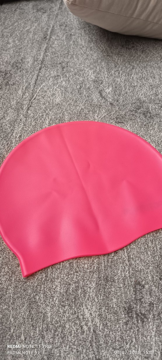 Renkli Velcro Kız Yüzme Bonesi - Görsel 4