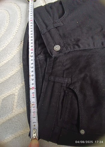 #zara

 marka temsilidir Siyah denim dar paça erkek Pantolon - Görsel 4