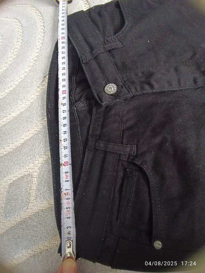 #zara

 marka temsilidir Siyah denim dar paça erkek Pantolon - Görsel 4