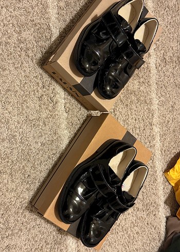 Siyah Erkek Çocuk Tokalı Özel Ayakkabı - Görsel 3