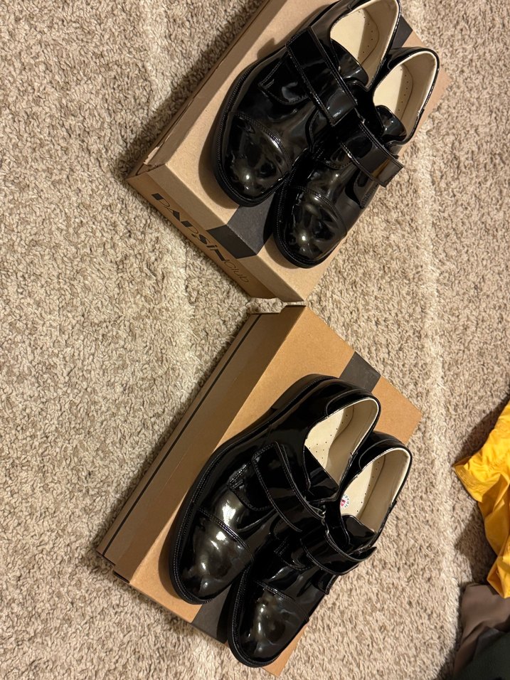 Siyah Erkek Çocuk Tokalı Özel Ayakkabı - Görsel 3