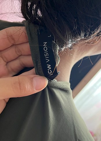 LC Waikiki Yesil Kadın Kısa Kollu Crop Top
