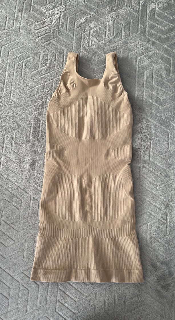 Bej Midi Korse Ic camasiri - Görsel 4