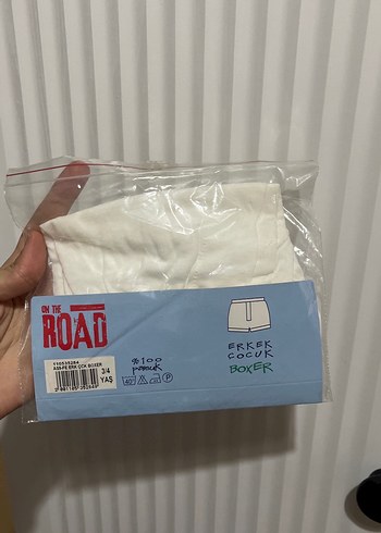 Baskılı Beyaz Erkek Çocuk Boxer 3/4 - Görsel 2