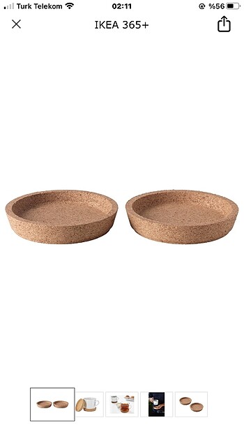 Bambu Fincan Altlığı