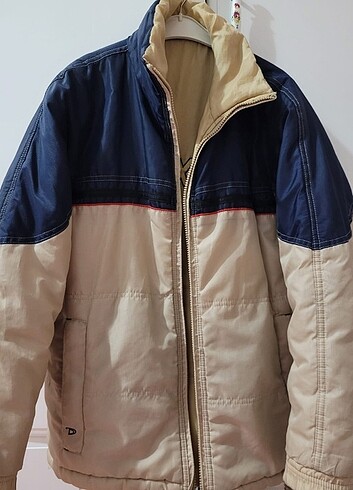 Çift taraflı american vintage şişme mont