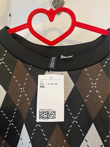 H&M H&M+ Büyük beden Y2K elbise