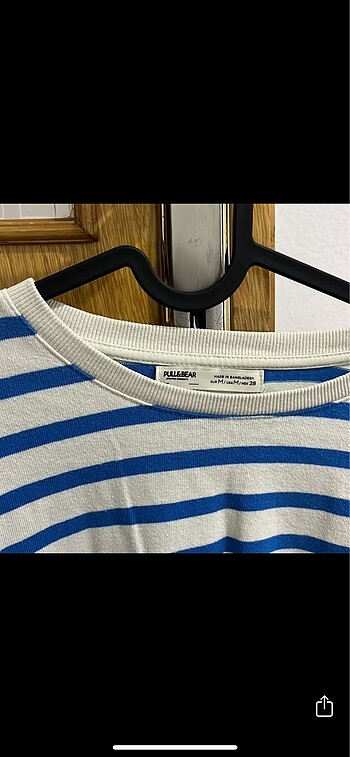 Pull and bear çizgili sweat