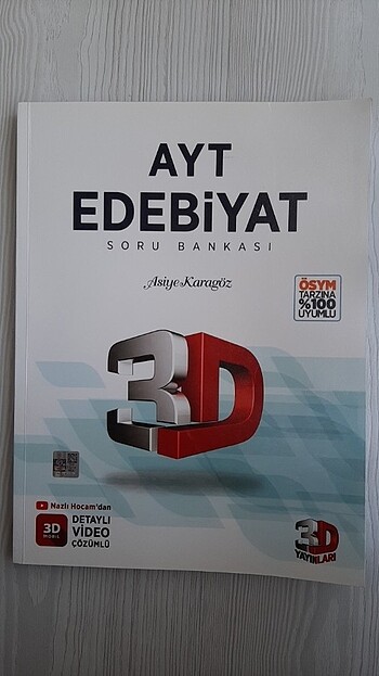 3D AYT Edebiyat soru bankası