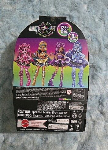 Beden Monster High Cleo Skulltimate Seri 4