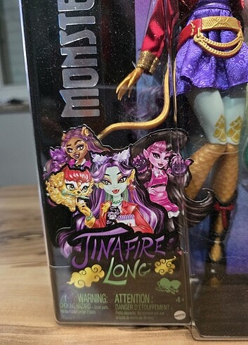 Monster High Monster High Jinafire Long