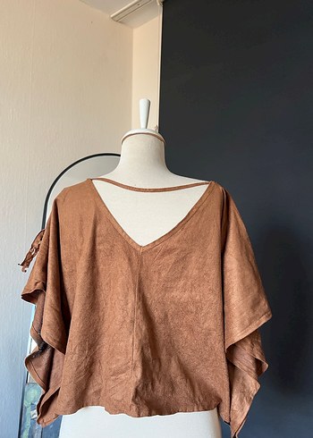 Bohem V-Yaka Baskılı  Tunik - Görsel 5