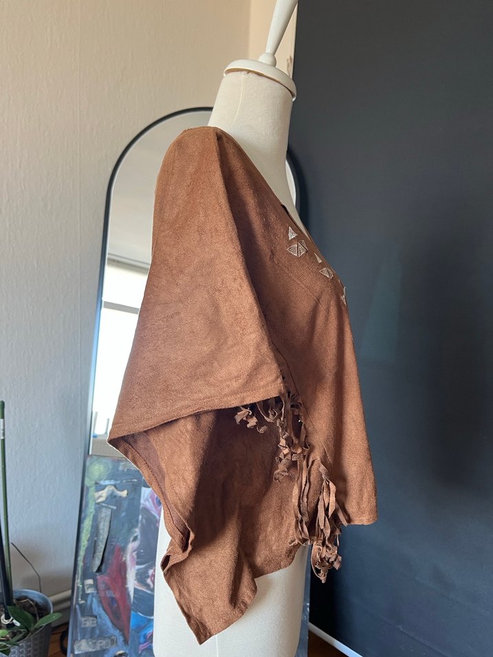 Bohem V-Yaka Baskılı  Tunik - Görsel 4