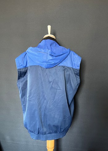 Mavi Denim Düğmeli Kolsuz Ceket - Görsel 5