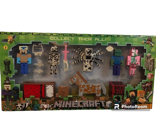 Mınecraft Atlı figür seti