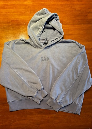 Gri Kadın GAP Kapüşonlu Sweatshirt M beden