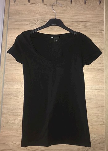 36 Beden Siyah Kısa Kollu Kadın Body