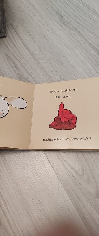  Beden Renk Tavşancığı yatağına yatırır mısın? İnteraktif bebek kitabı