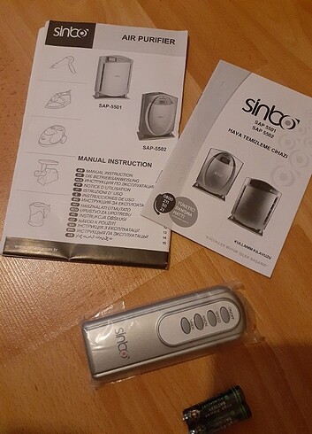 Sinbo 4 kademeli Hava filtresi - Görsel 4