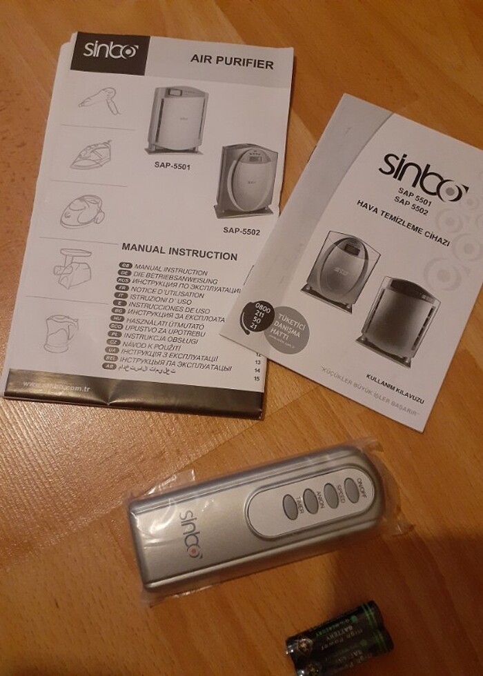 Sinbo 4 kademeli Hava filtresi - Görsel 4