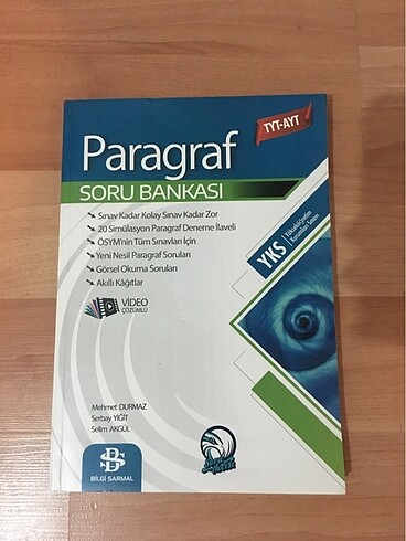 TYT-AYT PARAGRAF SORU BANKASI BİLGİ YAYINLARI