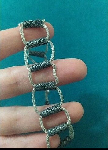 Tasarımcı Gümüş bileklik