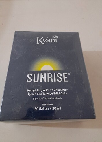 Kyani Sunrise Meyve Püresi 