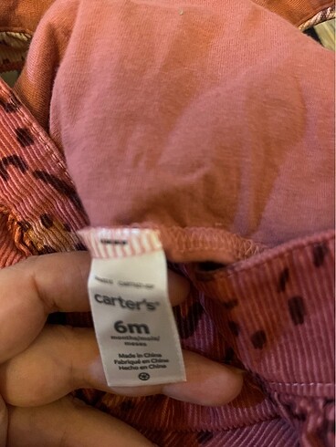 6-9 Ay Beden Carters elbise