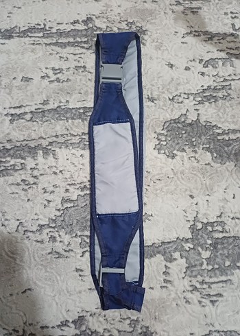 Gri-Mavi Bebek Taşıma Slingi - Görsel 3