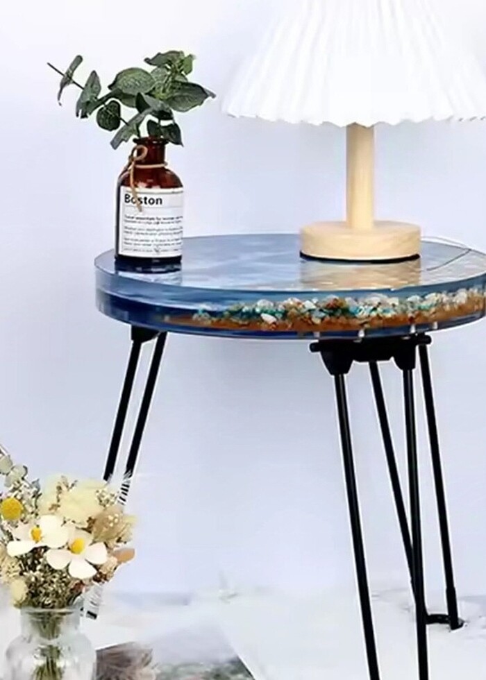 Slikon Sehpa Kalıbı - Epoksi Kalıbı - Görsel 2