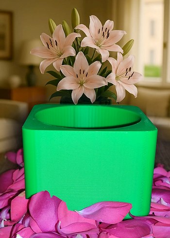 Saksı Kalıbı Vazo Kalıbı Silikon Kalıp - Görsel 5