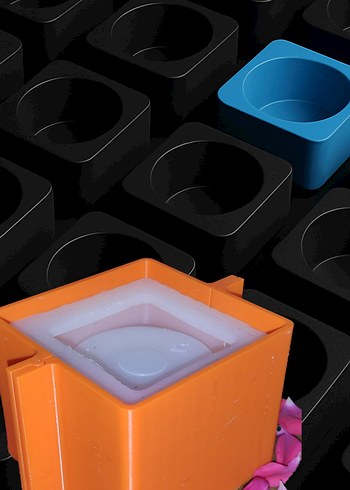 Saksı Kalıbı Vazo Kalıbı Silikon Kalıp - Görsel 2