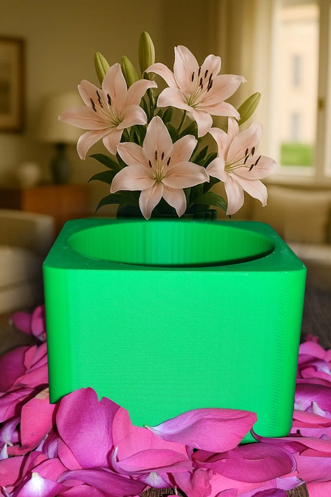 Saksı Kalıbı Vazo Kalıbı Silikon Kalıp - Görsel 5