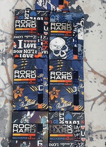 l Beden Harrd Rock Erkek boxer