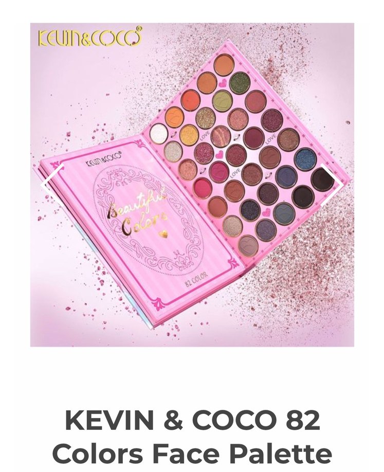 Pastel Pembe 82 Renkli Yüz Paleti - Görsel 5