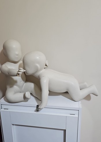 Beyaz Bebek Figürleri - Görsel 2