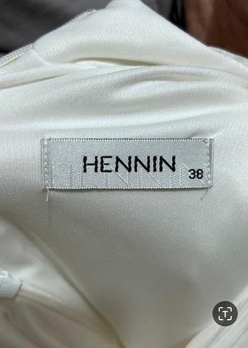 Uzun Beyaz Bohem Tarzı Gelinlik - Görsel 4